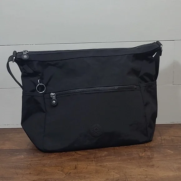 EUC Kipling Alenya Black Crossbody Bag Women's Purse - Picture 1 of 9